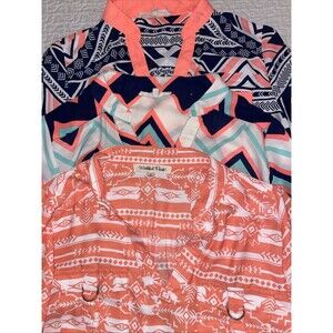 Wishful Park Womens Clothes Blouse Lot Of 3 Shirt Small S 3/4 Sleeve Tops